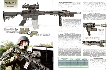 The P3 Ultimate Mono Grip shown on the S&W M&P15VTAC