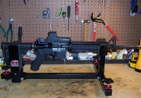 Boresighting AR15 Rifle with P3 Ultimate Gun Vise