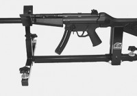 GSG-5 Rifle on P3 Ultimate Gun Vise