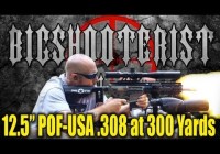 P3 Ultimate Shooting Rest - POF-USA P308 Rifle