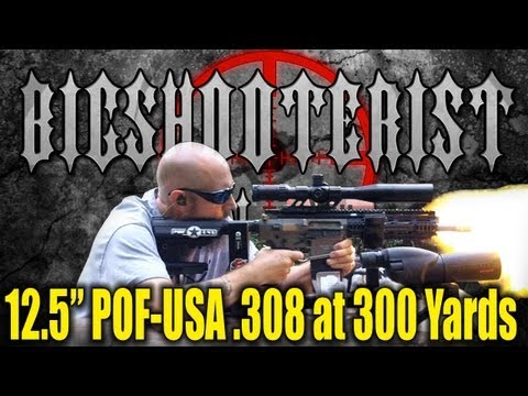 P3 Ultimate Shooting Rest - POF-USA P308 Rifle