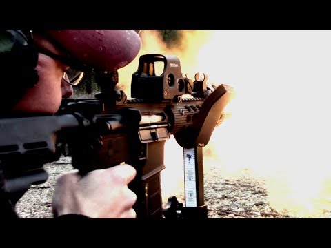 AR Pistol from P3 Compact Shooting Rest