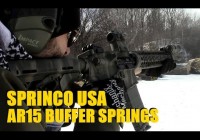 AR-15 Buffer Spring Test from Compact Shooting Rest