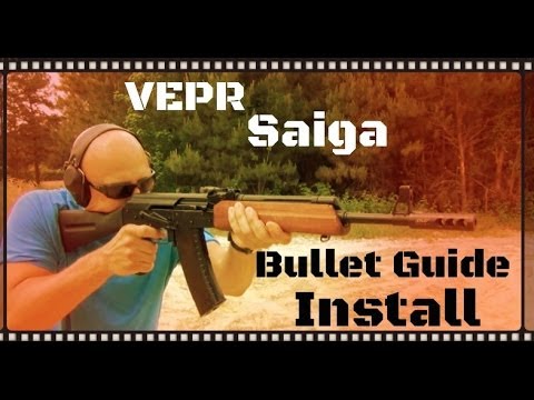 VEPR Bullet Guide Install with Gun Vise Attachment