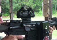 Vortex Spitfire Equipped AR-15 from P3 Ultimate Shooting Rest