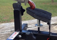 NAA 22 Magnum Mini Revolver on Compact Shooting Rest