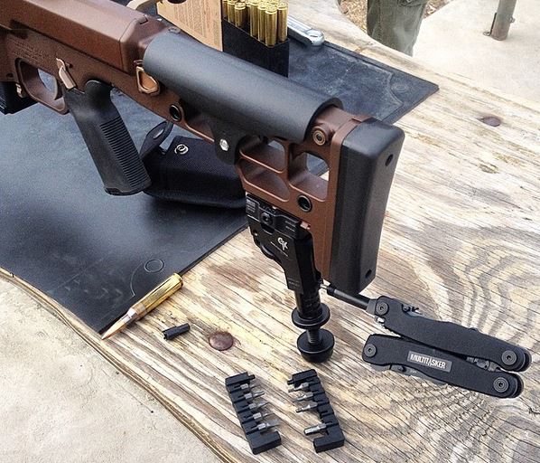 P3 Ultimate Monopod on Barrett MRAD