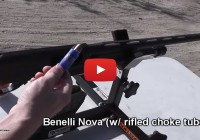 Benelli Nova from P3 Ultimate Shooting Rest