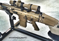 FN SCAR 17 on P3 Ultimate Shooting Rest