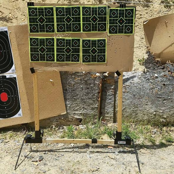P3 Ultimate Target Stand with Birchwood Casey Targets