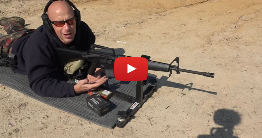 M16A1 Clone Accuracy Test from P3 Ultimate Shooting Rest