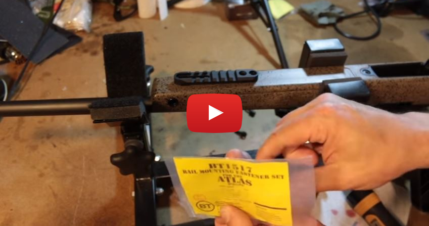 Sling Stud to Picatinny Rail Mod with P3 Ultimate Gun Vise