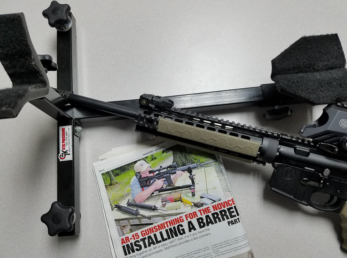 P3 Ultimate Shooting Rest in Firearms News Magazine