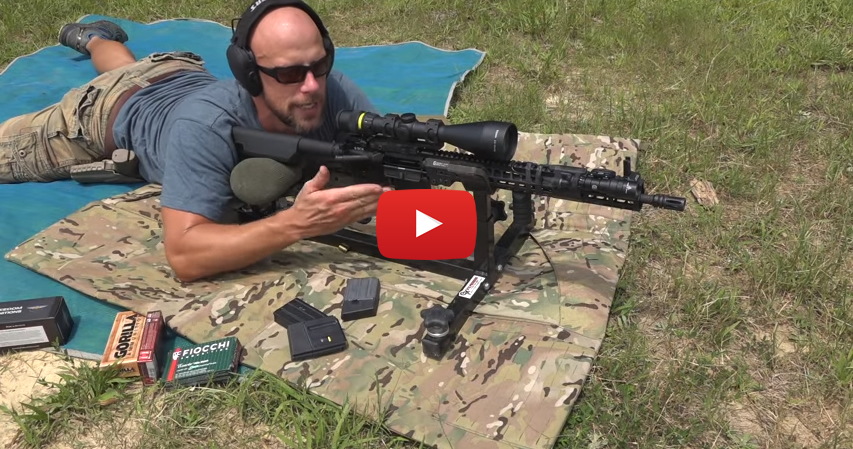 BCM RECCE OEM Accuracy Test from P3 Ultimate Shooting Rest