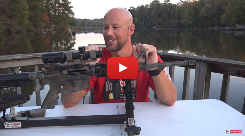 Bushnell AR Optics 1-4x Scope Review from P3 Ultimate Shooting Rest