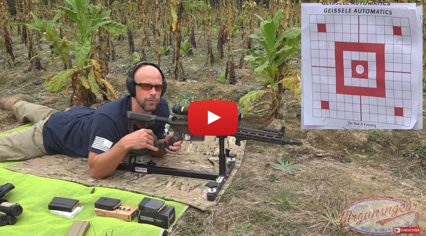 Daniel Defense DDM4 V7 Accuracy Test from P3 Ultimate Shooting Rest