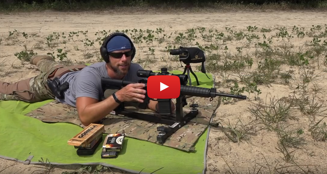 Smith & Wesson M&P10 Sport Optics Ready Rifle from P3 Ultimate Shooting Rest