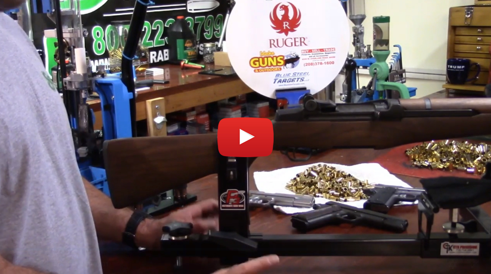 M1 Garand Trigger Assembly Removal with P3 Ultimate Gun Vise