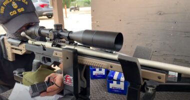 Howa 223 Bolt Action Range Test from P3 Shooting Rest & Vise